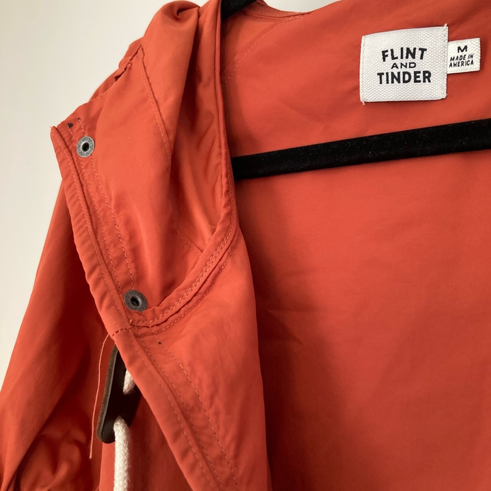 Flint and Tinder Rusty Orange Ridge Shell Lightweight Jacket - Picture 2 of 6